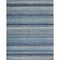Homeroots 8 x 10 ft. Navy Blue Ornate Stripes Area Rug 385601 - alternate 3